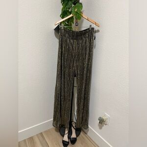 PAPAYA Wide Leg Sequins Pants